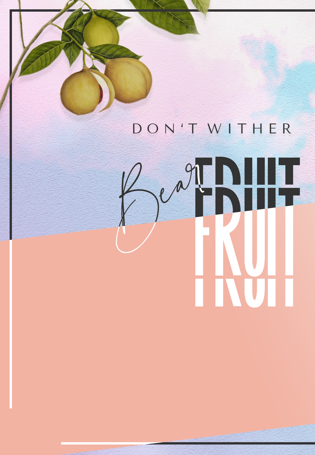 (May Your Life + Ministry) Bear MUCH Fruit // Get Served via Crucifly (Services) \\ Faith-Based Freelancing for Christian Churches, Ministries, Non-Profits, Pastors, Influencers, + more!