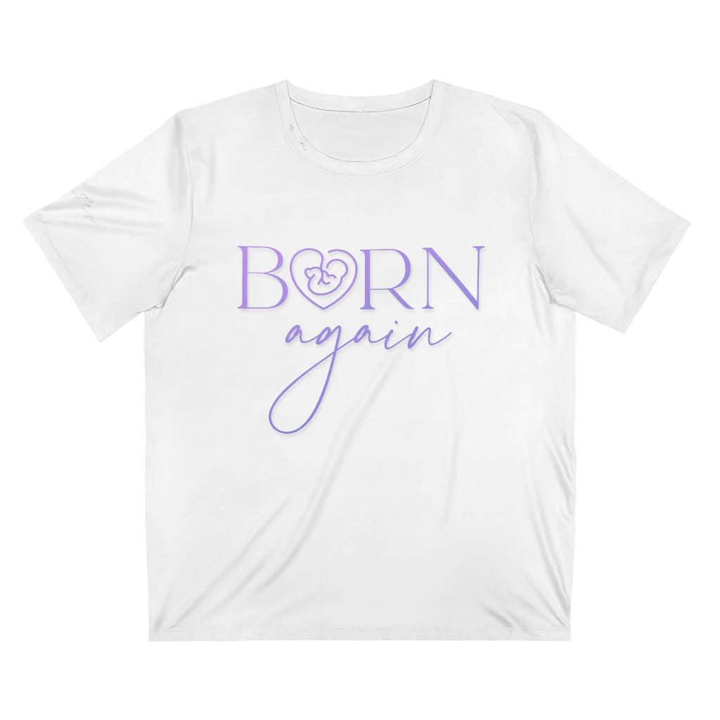 See John 3:3 • "Born Again" — Women's Tee • Shop & Buy Custom-Designed Christian Products & Merchandise Online • Crucifly // Get Fly » Never Die » Testify