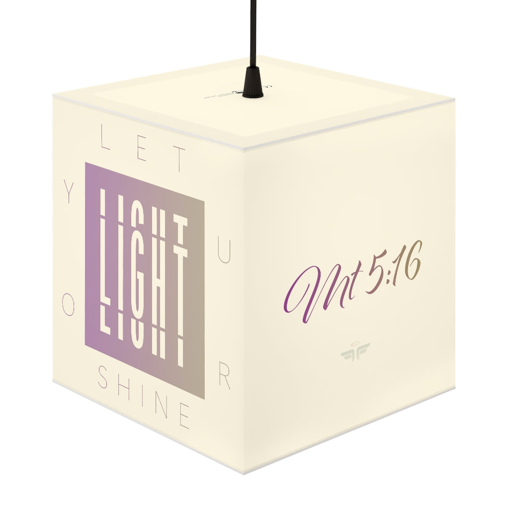 See Matthew 5:16 • "Let Your Light Shine" — Lamp • Shop & Buy Custom-Designed Christian Products & Merchandise Online • Crucifly // Get Fly » Never Die » Testify